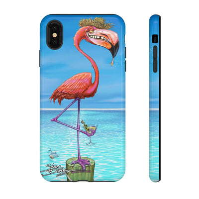 "Dirty Flamingo" Tough Phone Cases