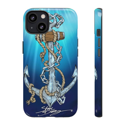 "Anchors Aweigh" Tough Phone Cases