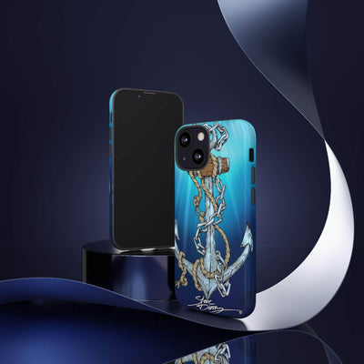"Anchors Aweigh" Tough Phone Cases