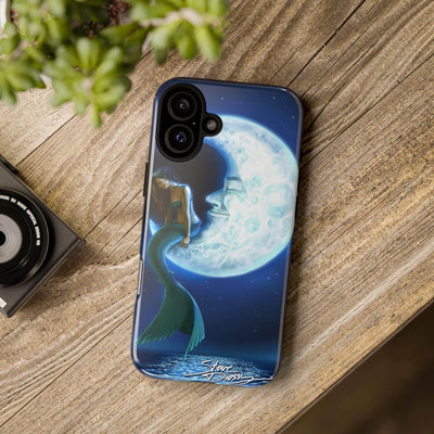 "Mermaid in the Moon" Tough Phone Cases