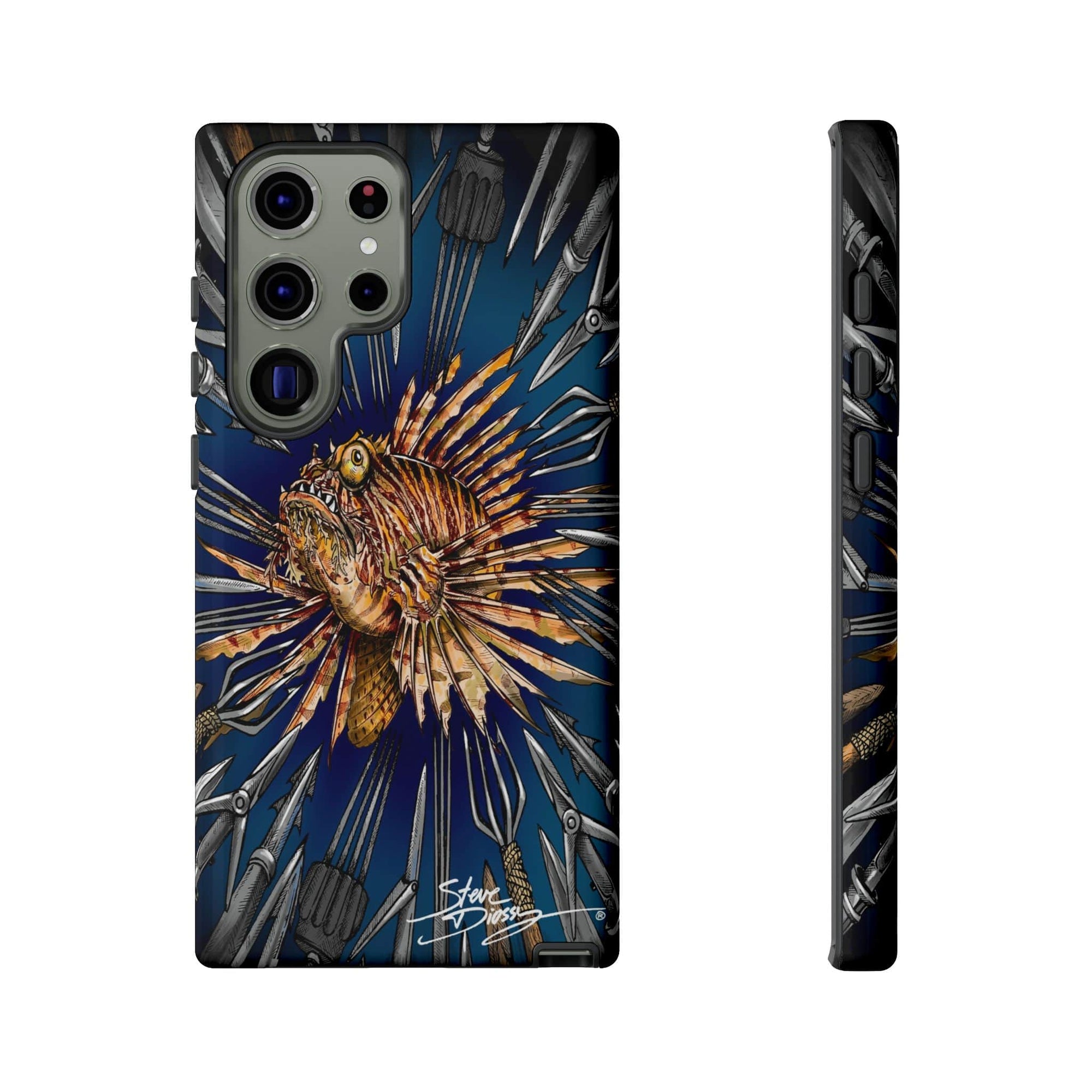 "Lionfish Wanted" Tough Phone Cases