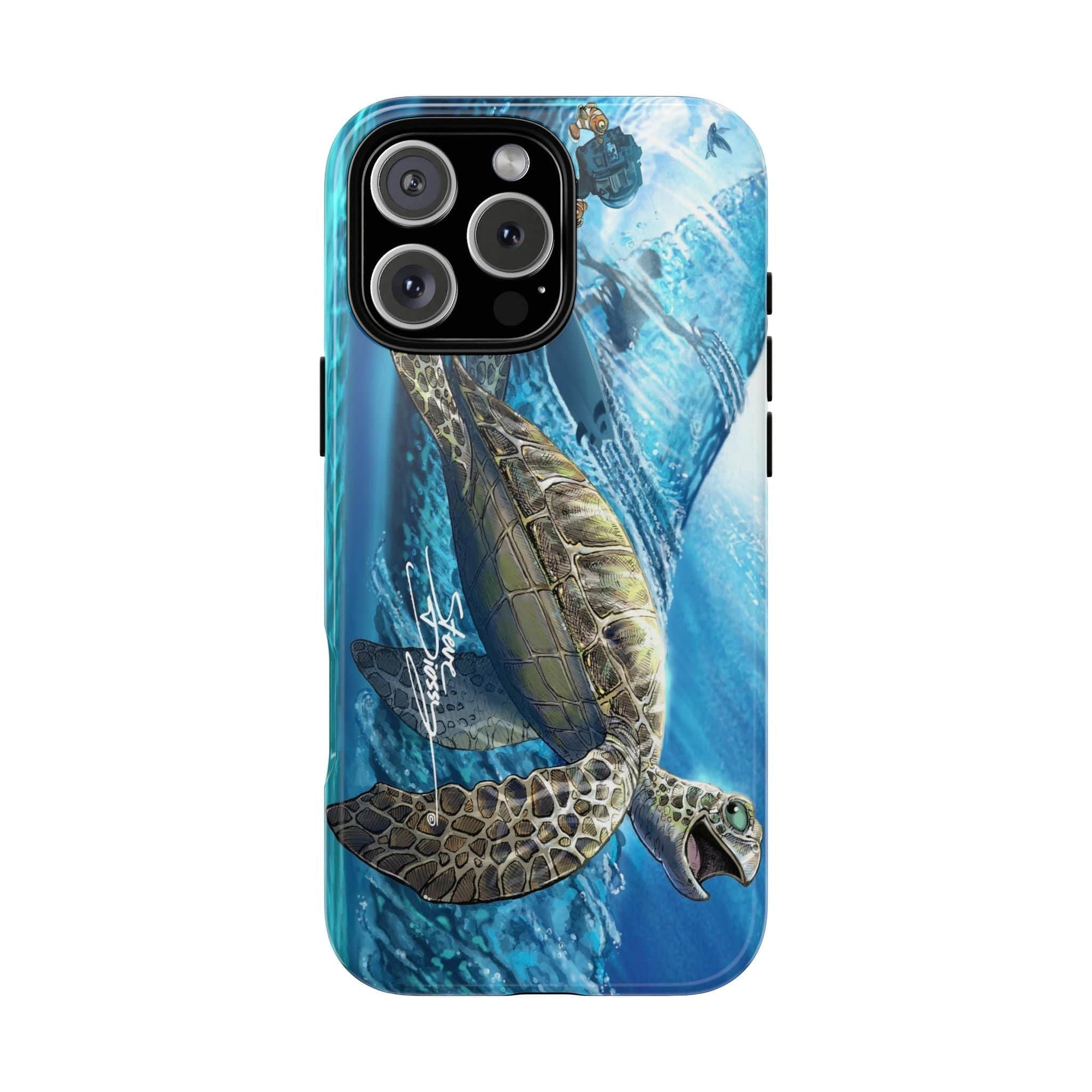 "Turtley Tubular" Tough Phone Cases