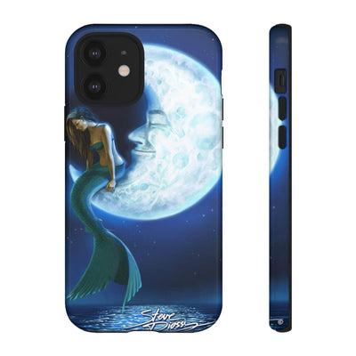 "Mermaid in the Moon" Tough Phone Cases