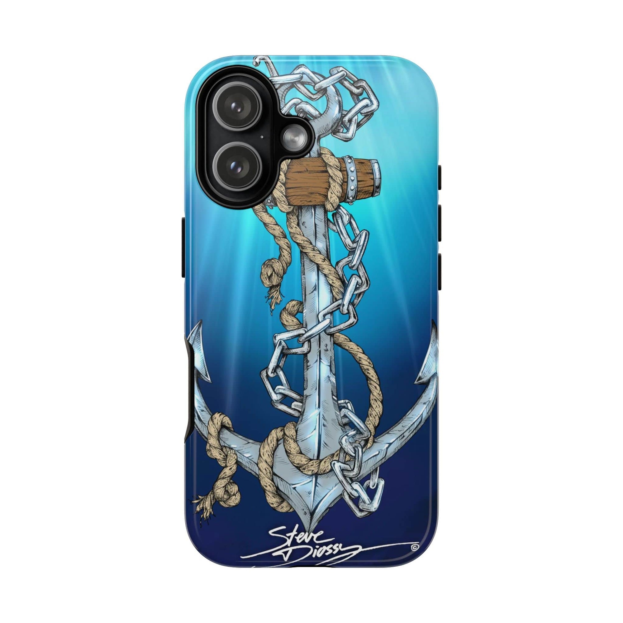 "Anchors Aweigh" Tough Phone Cases