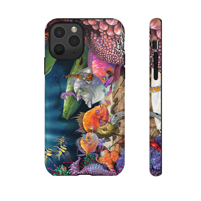 "Anemones Closer" Tough Phone Cases