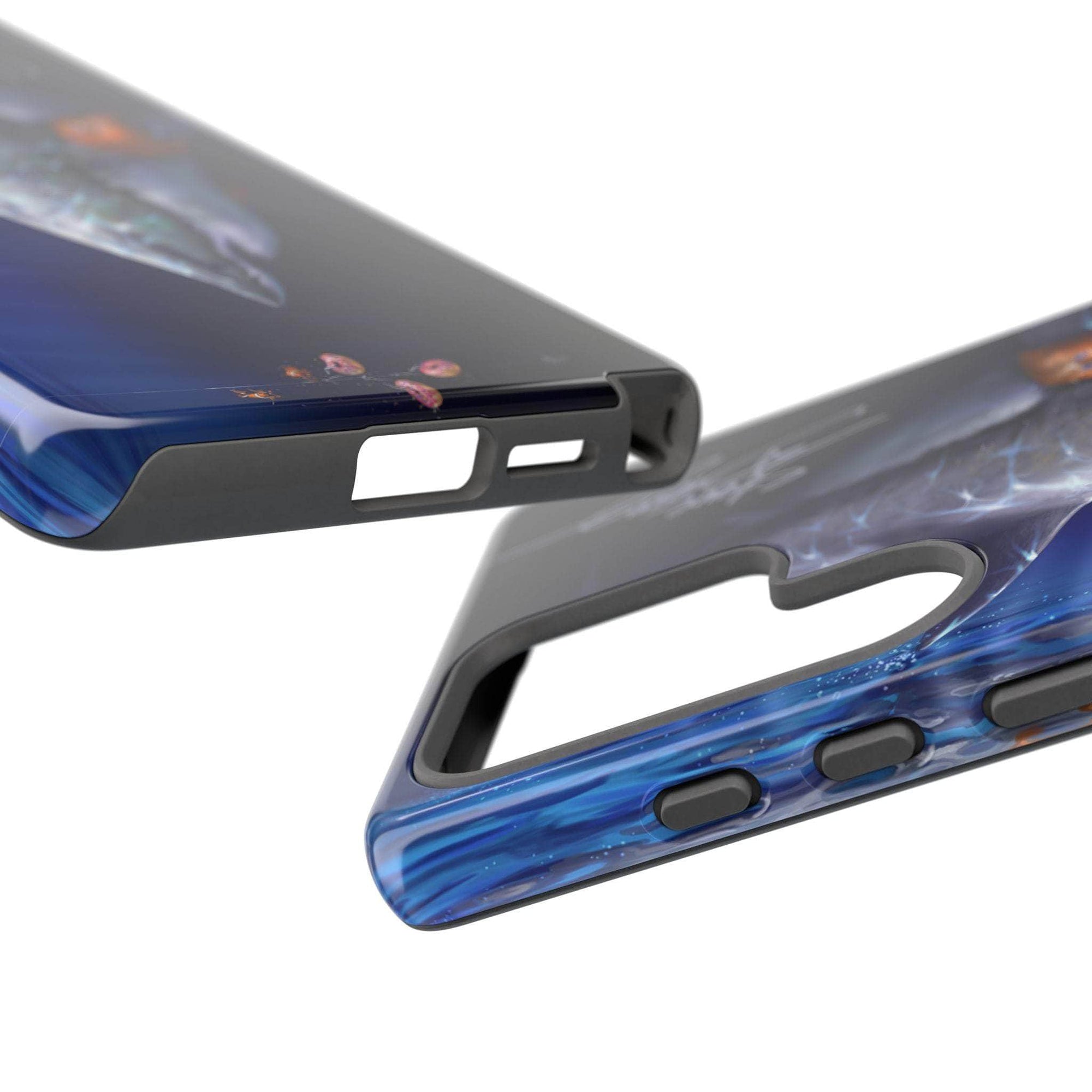 "Donut Shark" Tough Phone Cases