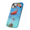 "Dirty Flamingo" Tough Phone Cases