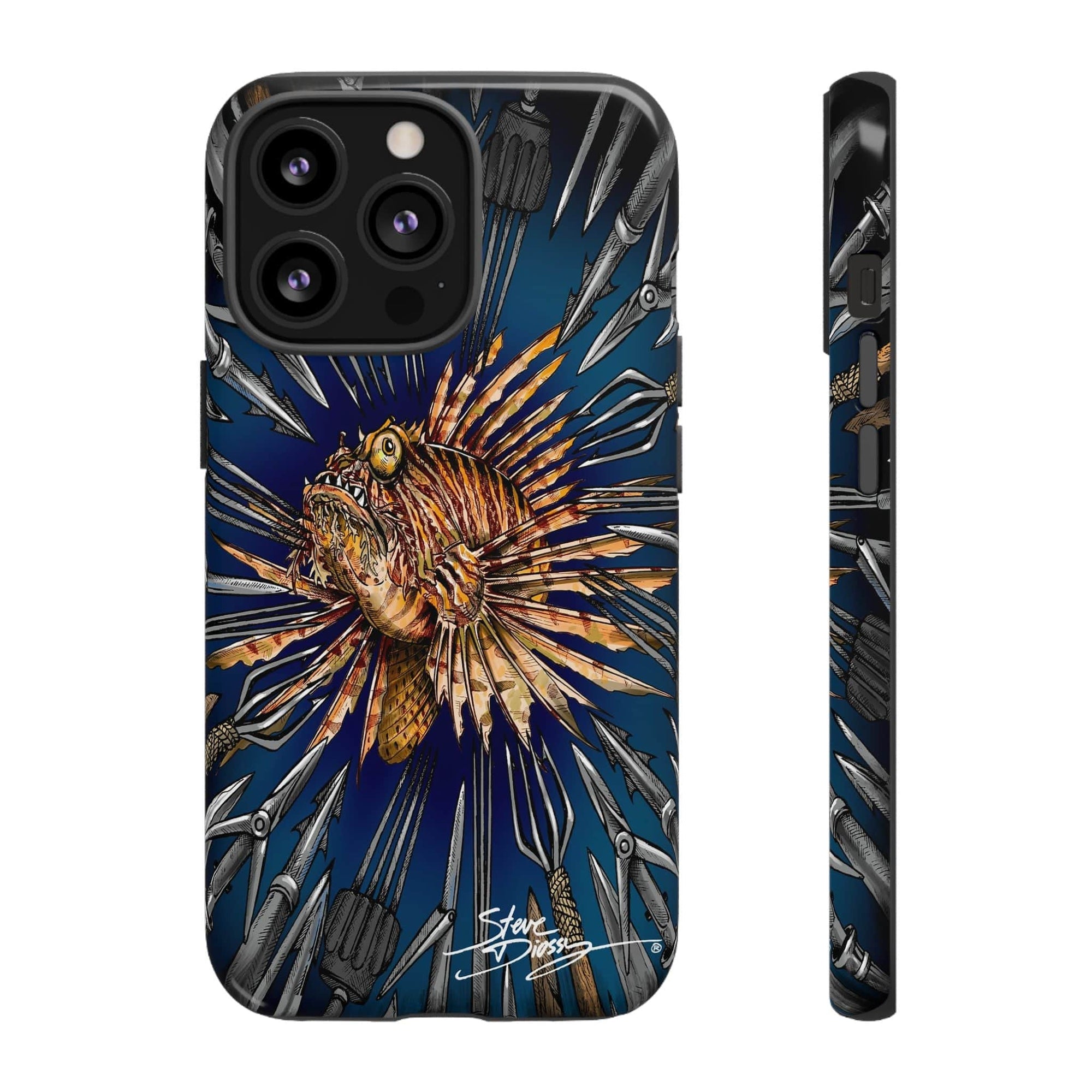 "Lionfish Wanted" Tough Phone Cases