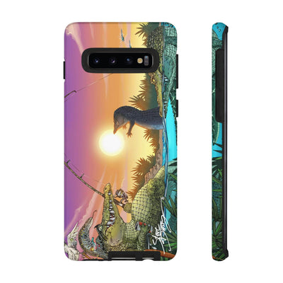 "Gator Fishing" Tough Phone Cases