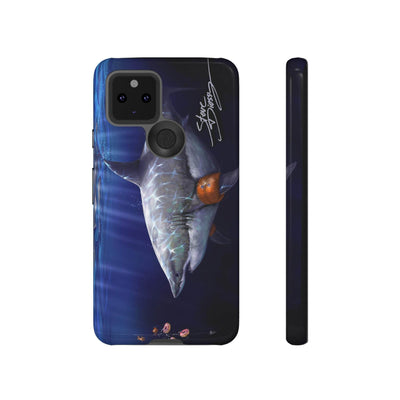 "Donut Shark" Tough Phone Cases