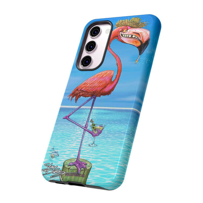 "Dirty Flamingo" Tough Phone Cases