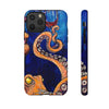 "Octopus the Connoisseur" Tough Phone Cases