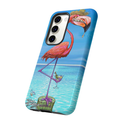 "Dirty Flamingo" Tough Phone Cases