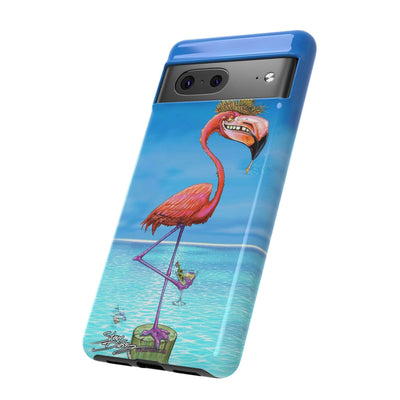 "Dirty Flamingo" Tough Phone Cases