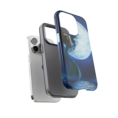 "Mermaid in the Moon" Tough Phone Cases