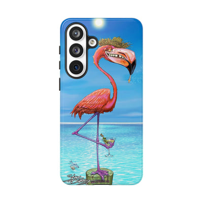 "Dirty Flamingo" Tough Phone Cases