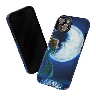 "Mermaid in the Moon" Tough Phone Cases