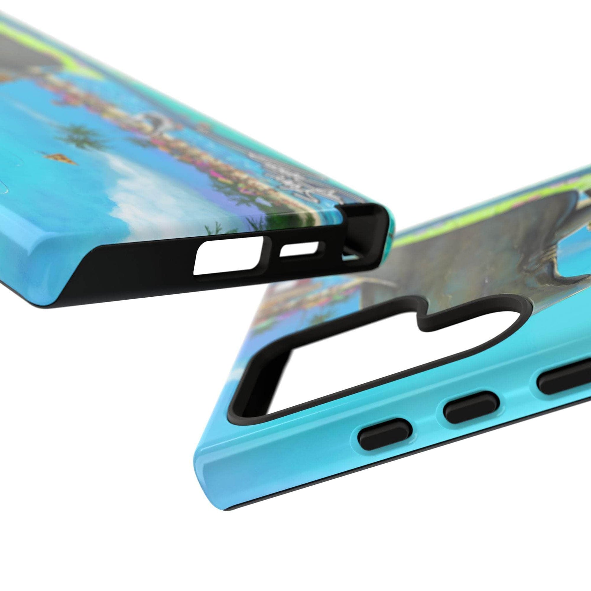 "Shark Fishing" Tough Phone Cases