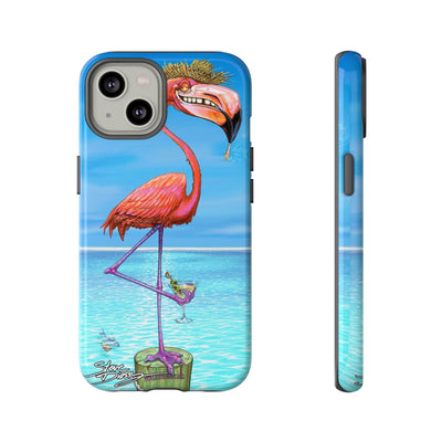 "Dirty Flamingo" Tough Phone Cases