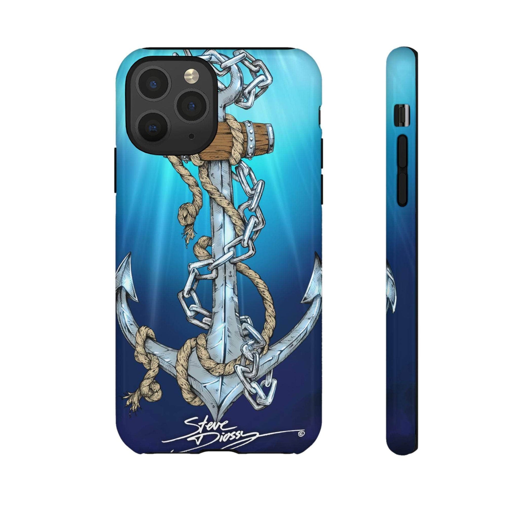 "Anchors Aweigh" Tough Phone Cases