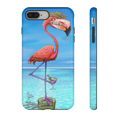 "Dirty Flamingo" Tough Phone Cases