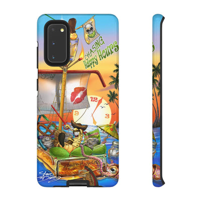 "Chasing Happy Hours" Tough Phone Cases