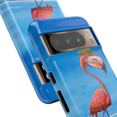 "Dirty Flamingo" Tough Phone Cases