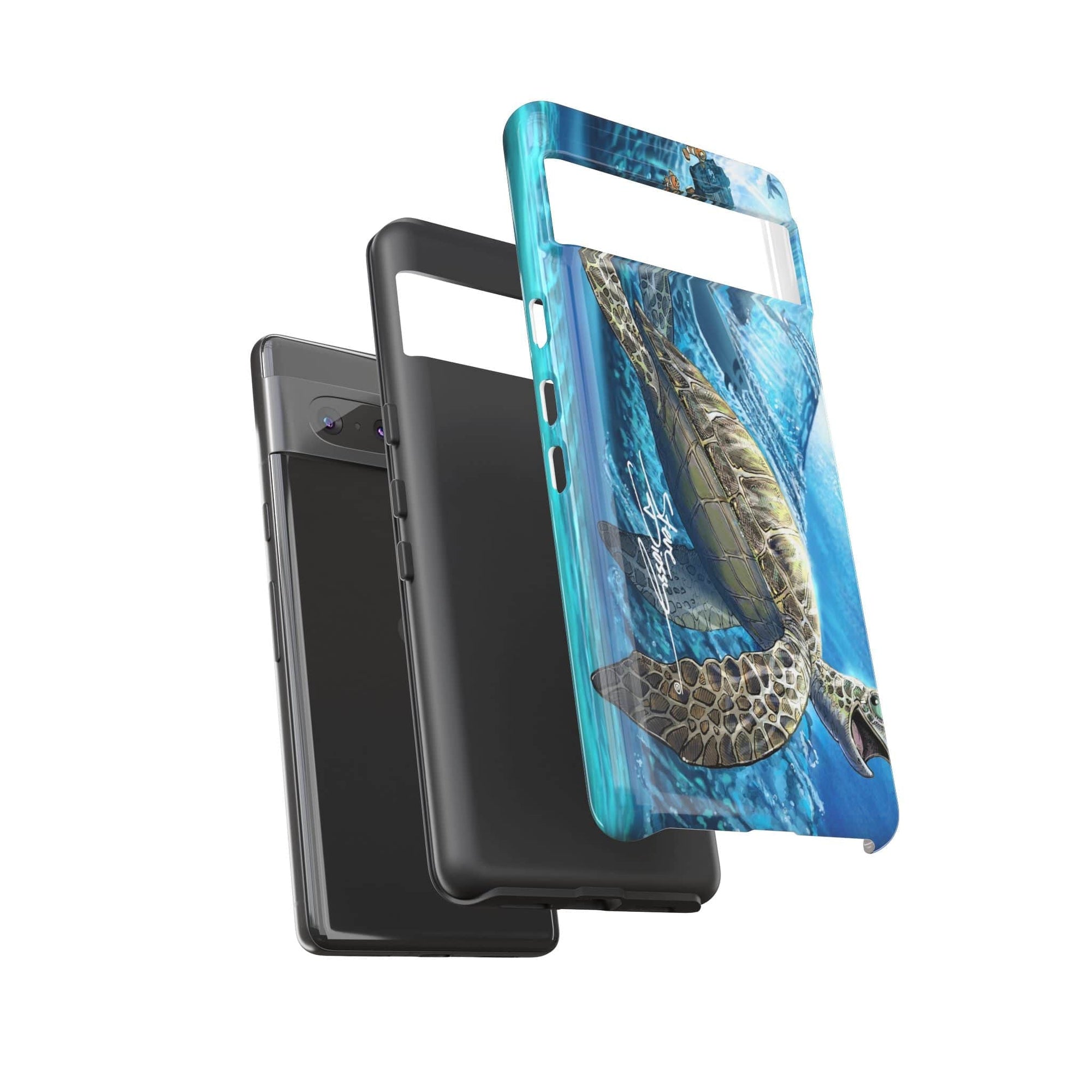 "Turtley Tubular" Tough Phone Cases