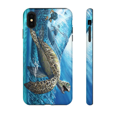 "Turtley Tubular" Tough Phone Cases
