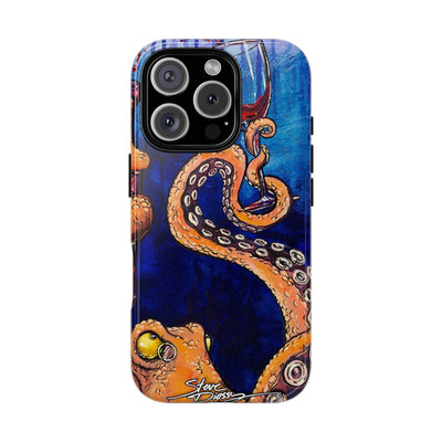 "Octopus the Connoisseur" Tough Phone Cases