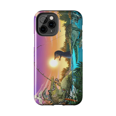 "Gator Fishing" iPhone Cases