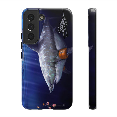 "Donut Shark" Tough Phone Cases