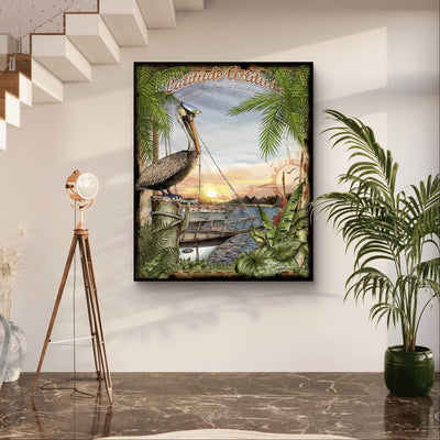 NEW! "Latitude Attitude" Limited Edition Canvas