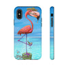 "Dirty Flamingo" Tough Phone Cases