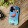 "Dirty Flamingo" Tough Phone Cases