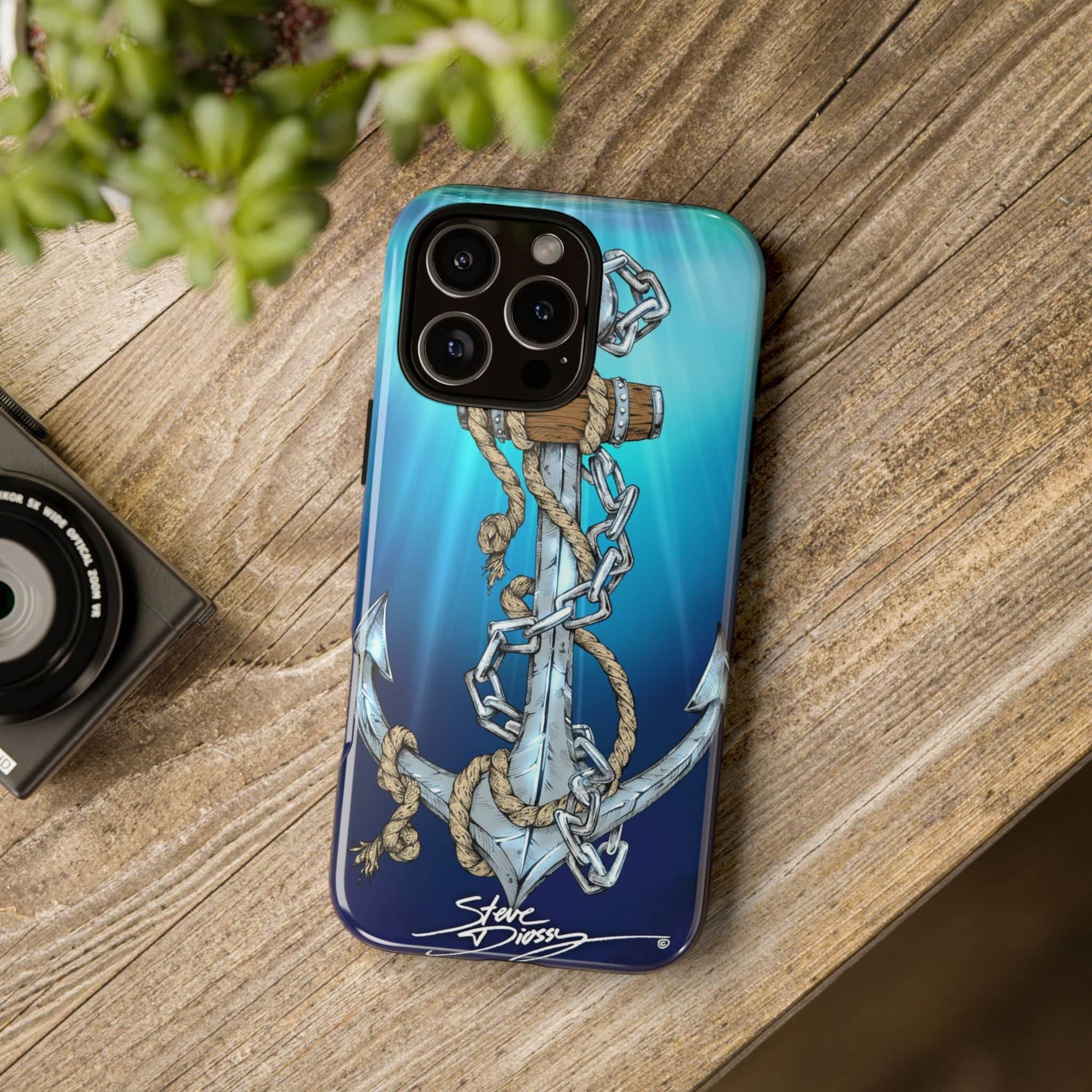 "Anchors Aweigh" Tough Phone Cases