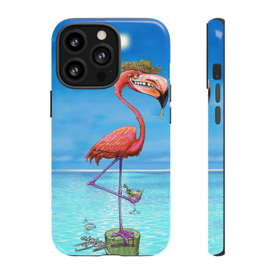 "Dirty Flamingo" Tough Phone Cases