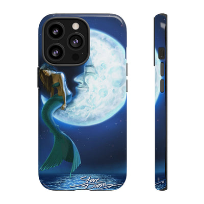 "Mermaid in the Moon" Tough Phone Cases
