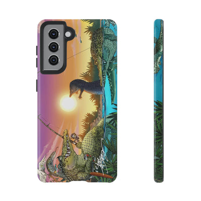 "Gator Fishing" Tough Phone Cases