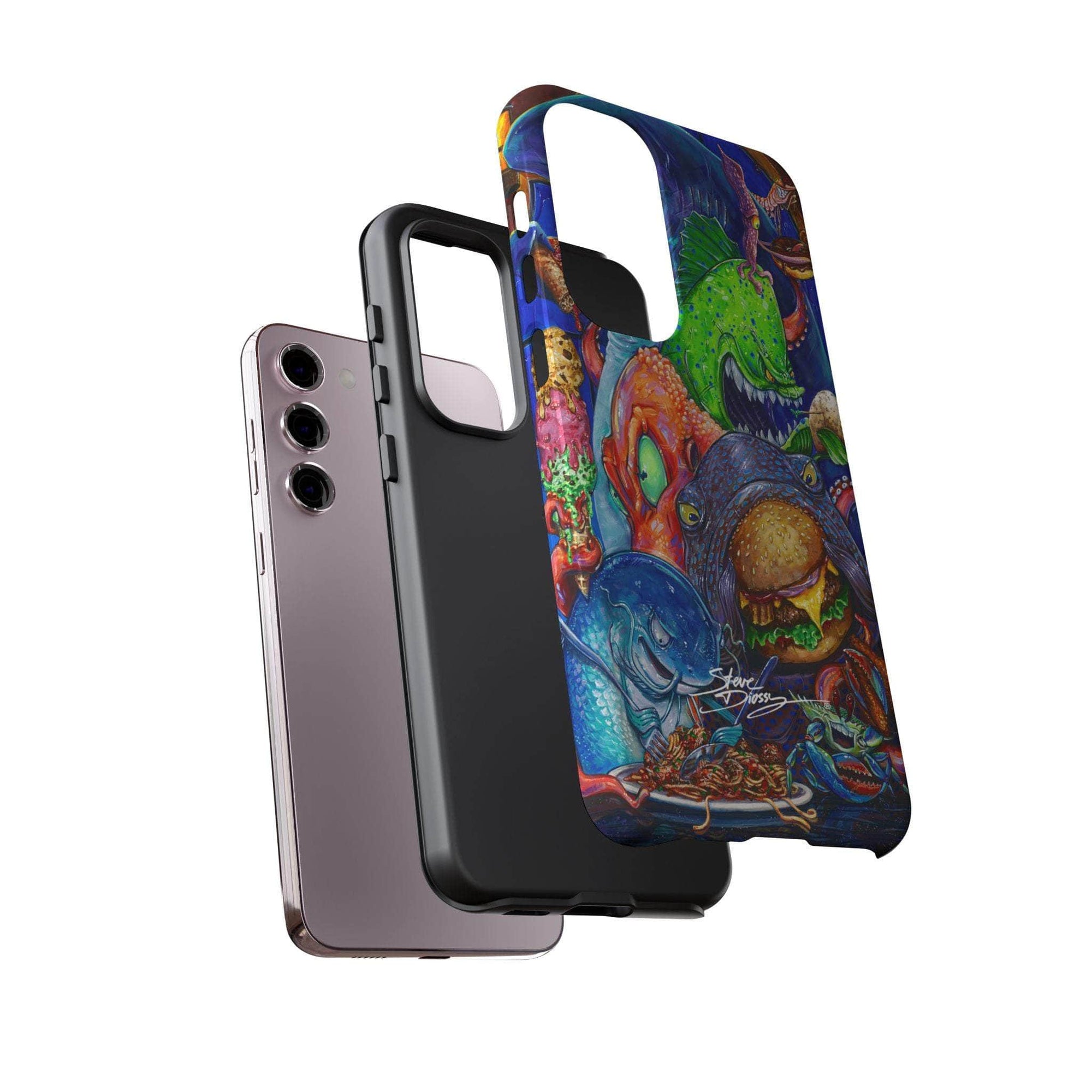 "Seafood See Food" Tough Phone Cases