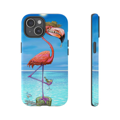 "Dirty Flamingo" Tough Phone Cases