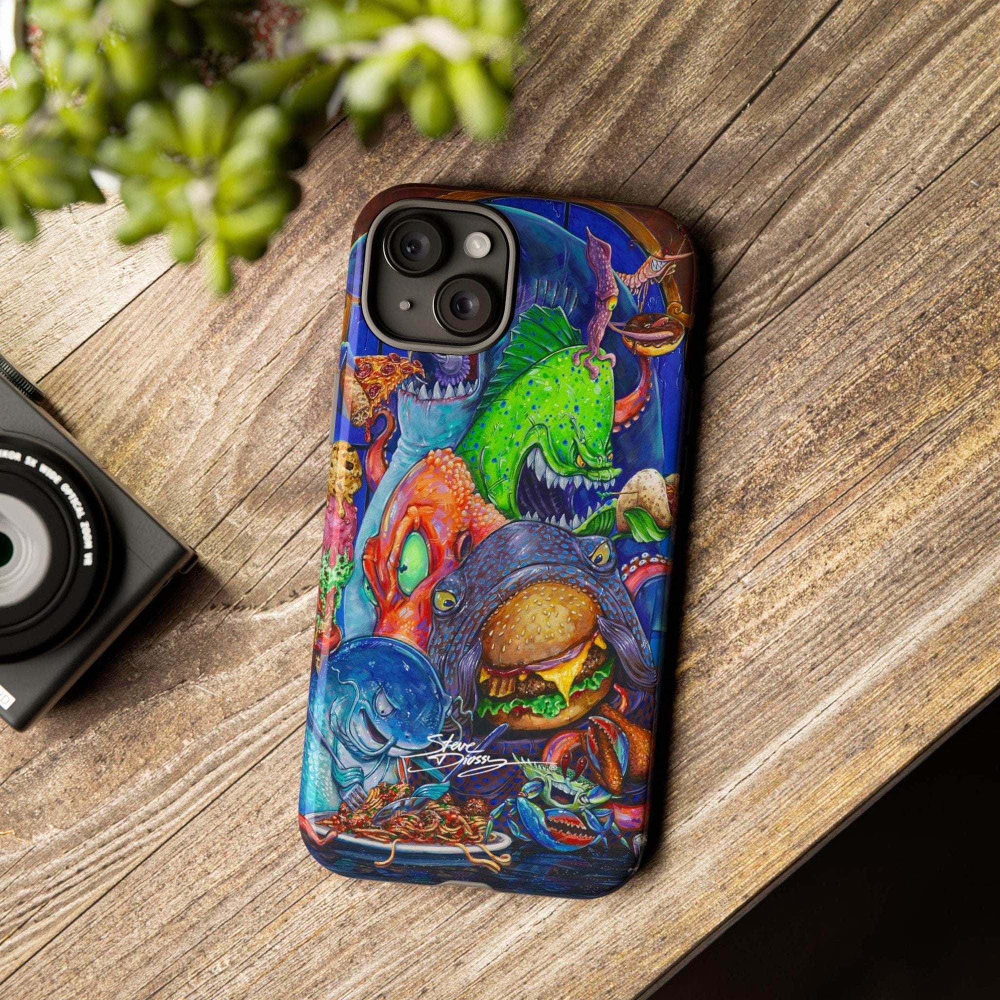 "Seafood See Food" Tough Phone Cases