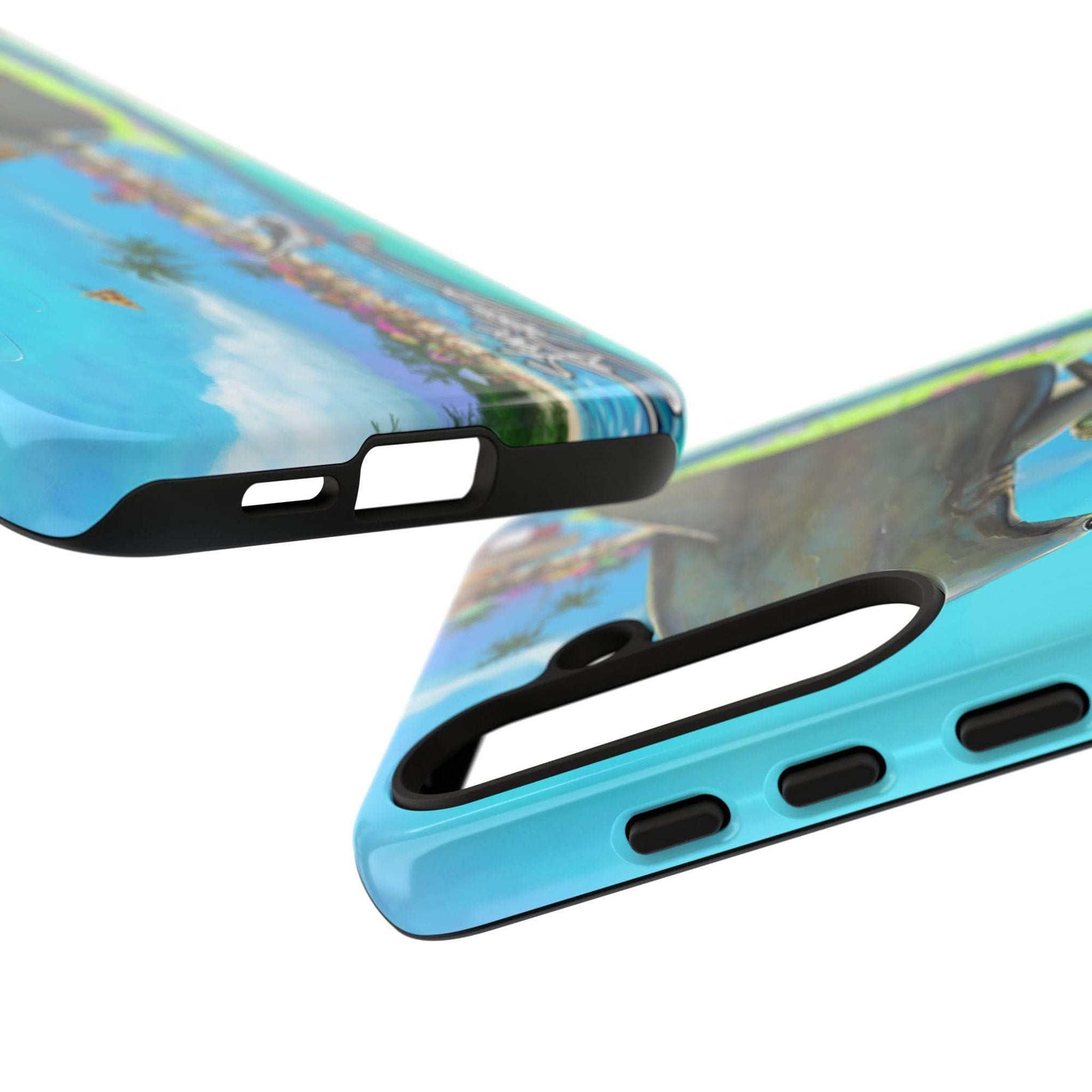 "Shark Fishing" Tough Phone Cases