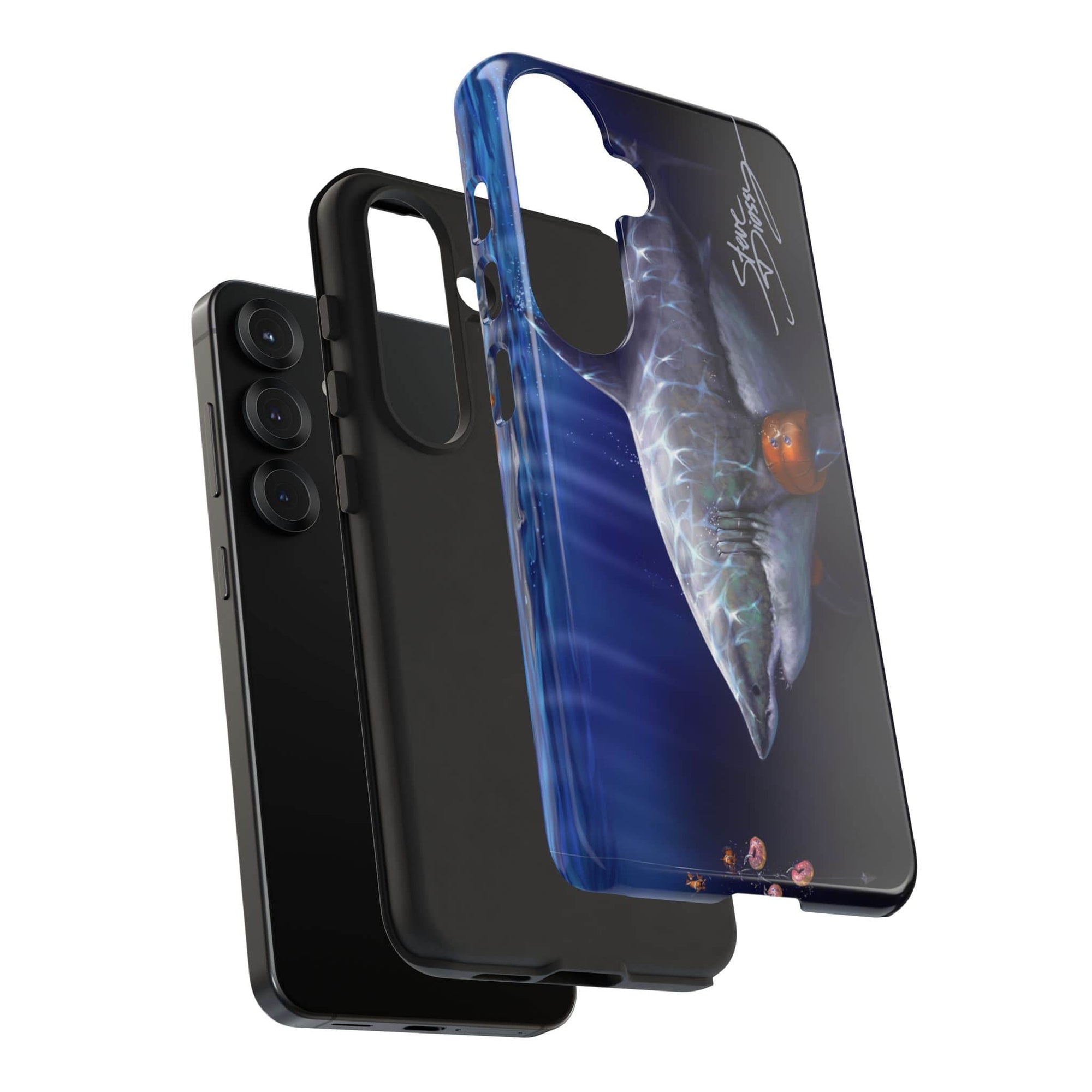 "Donut Shark" Tough Phone Cases