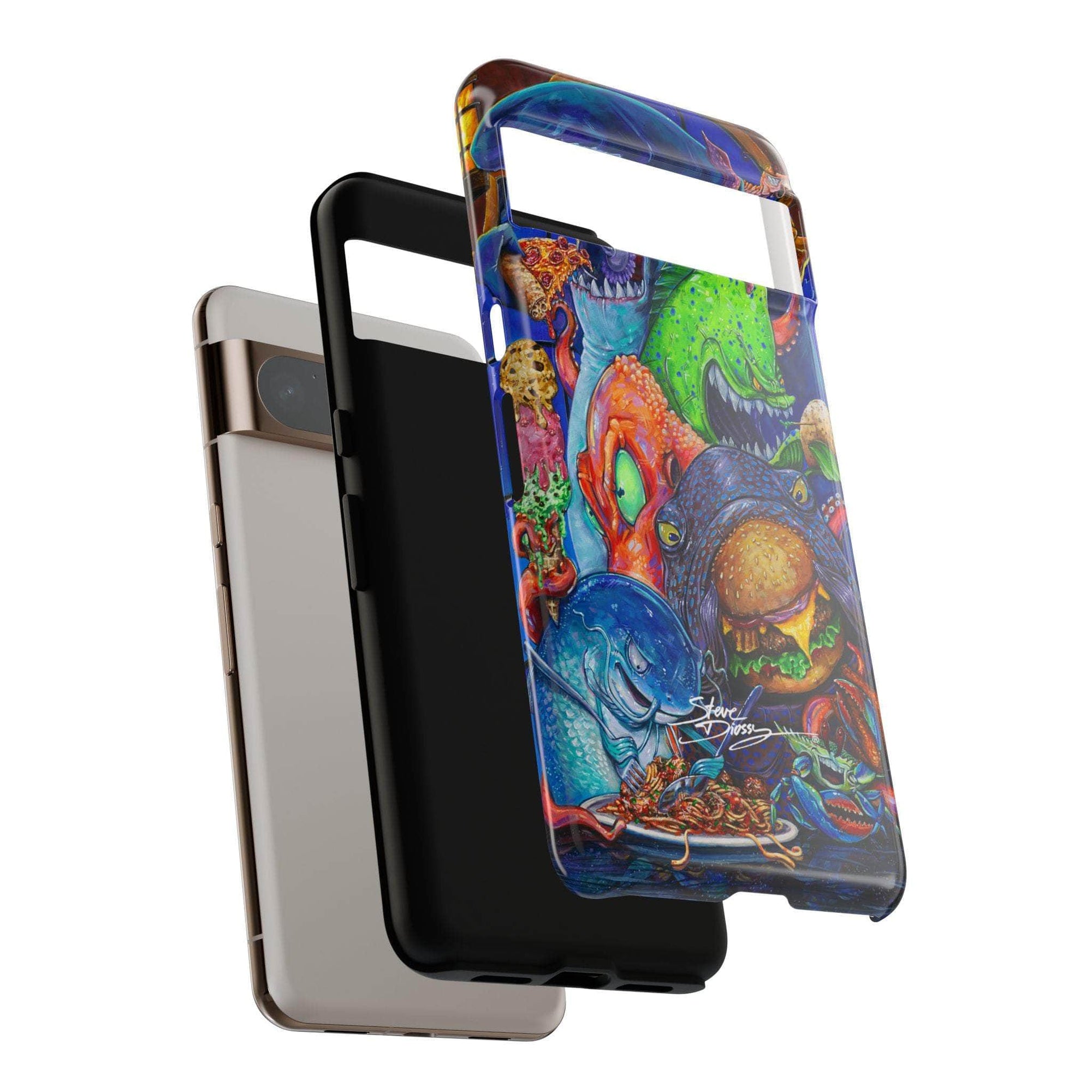 "Seafood See Food" Tough Phone Cases