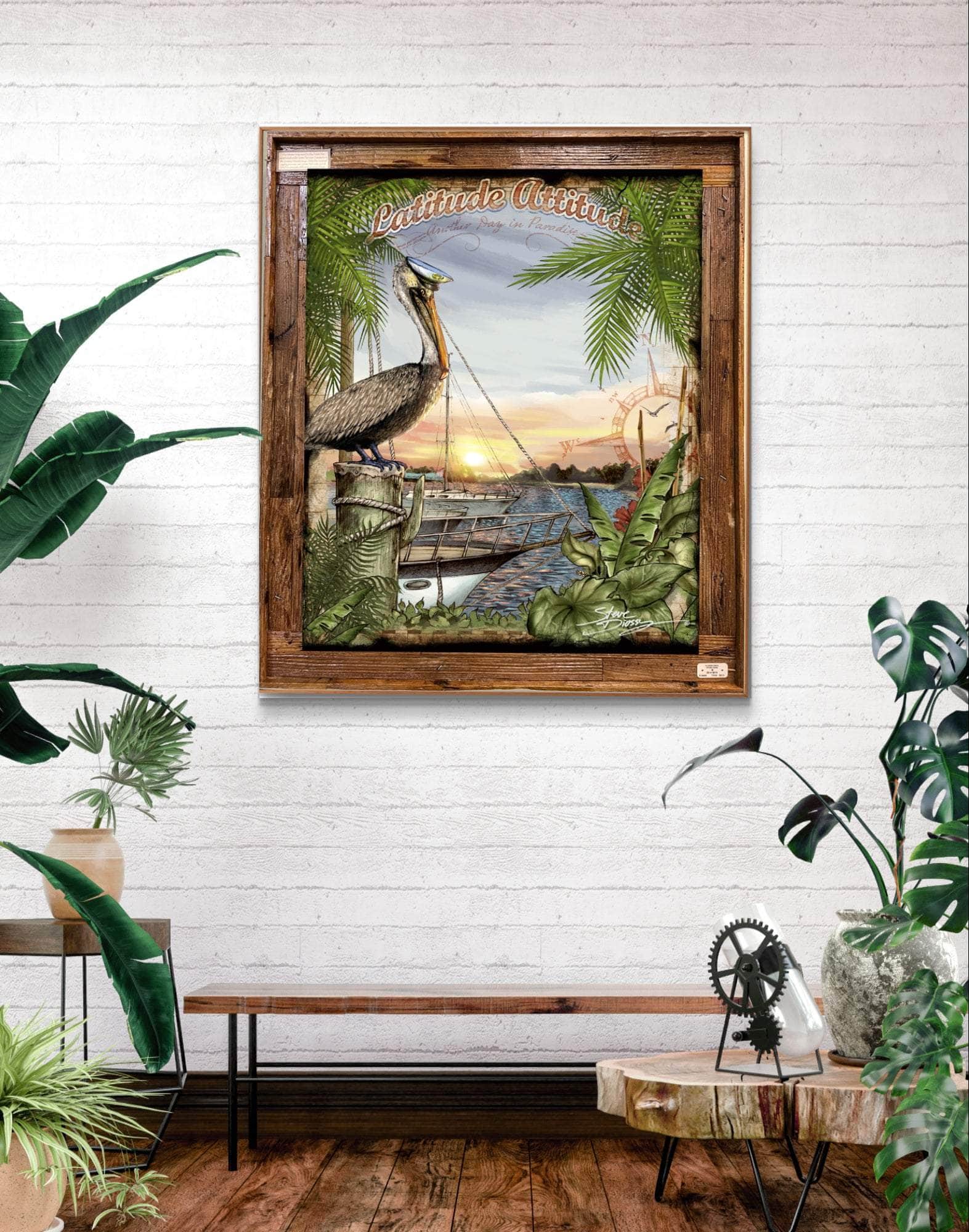 "Latitude Attitude" Limited Edition Canvas