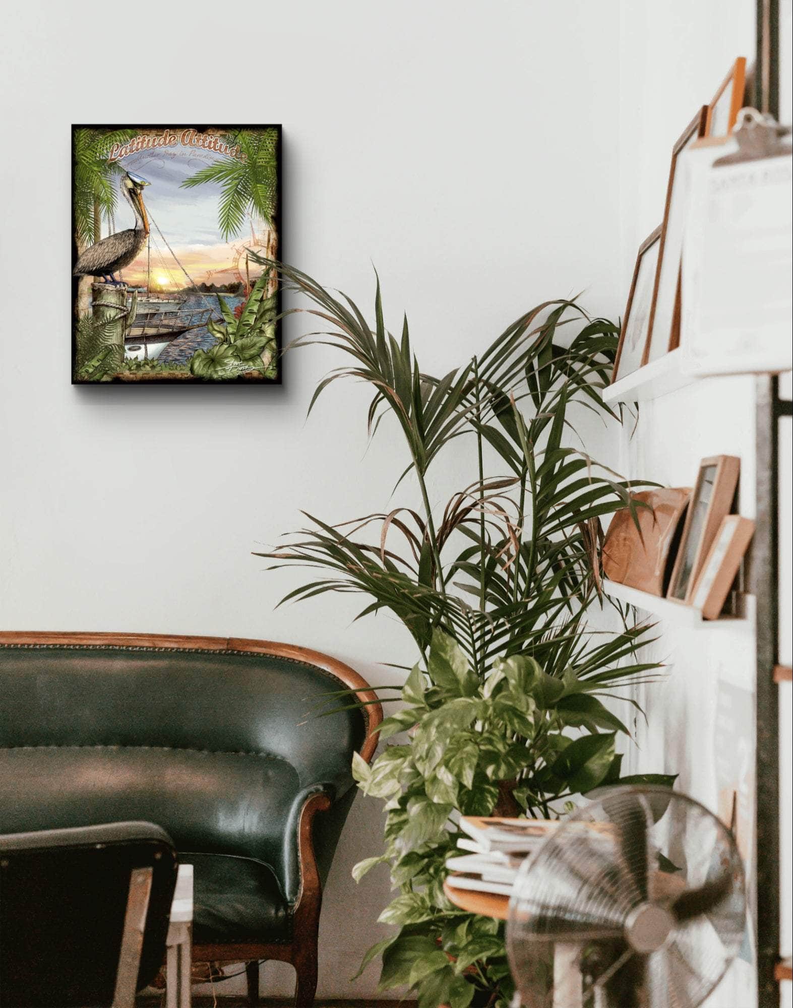 "Latitude Attitude" Limited Edition Canvas