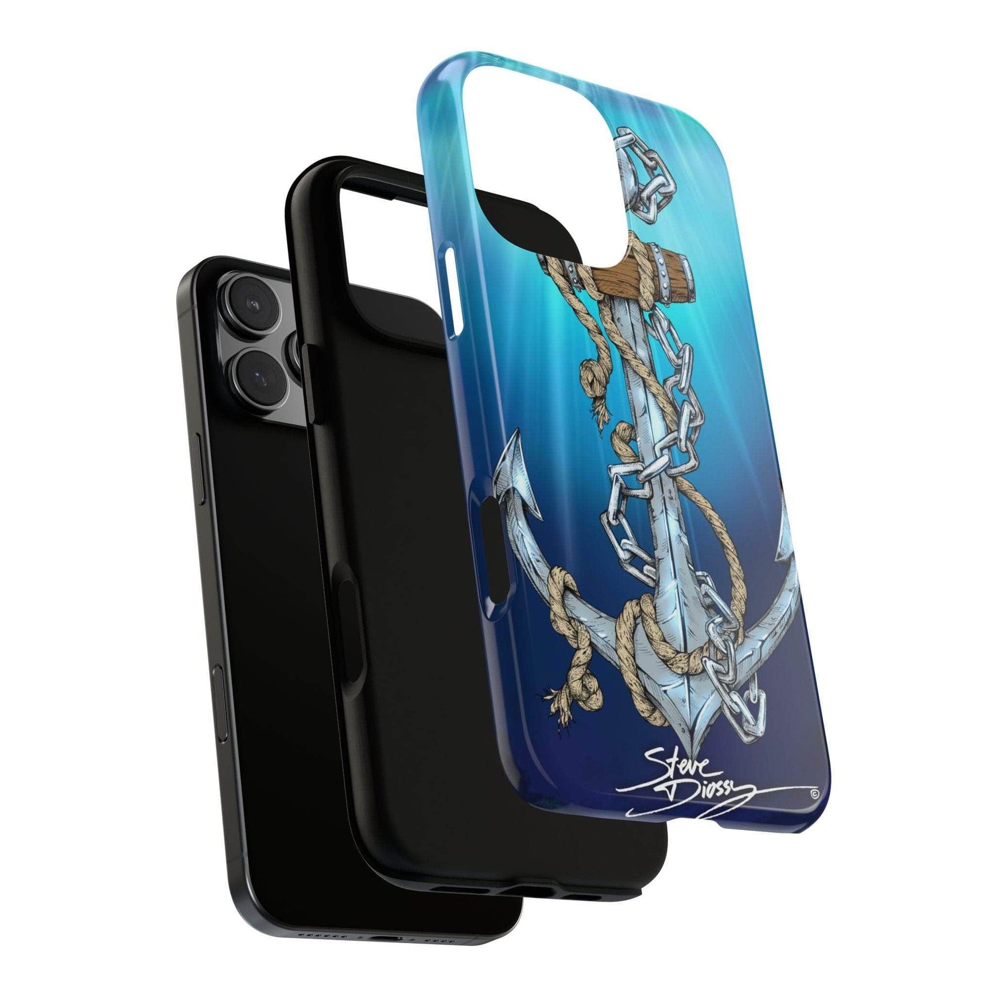 "Anchors Aweigh" Tough Phone Cases