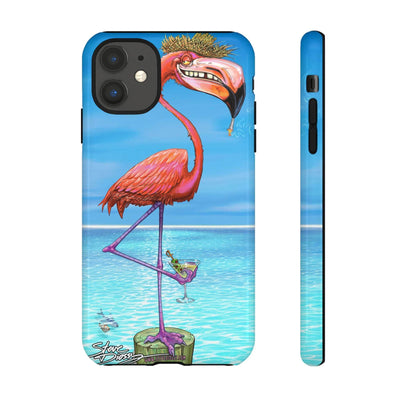 "Dirty Flamingo" Tough Phone Cases