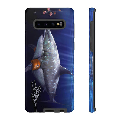 "Donut Shark" Tough Phone Cases